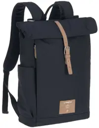 Geantă pentru cărucior cu accesorii Lassig - Rolltop, Night Blue