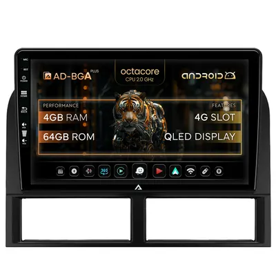Navigatie Jeep Grand Cherokee (1998-2004), Android, A-Octacore 4GB RAM + 64GB ROM, 9 Inch - AD-BGA9004+AD-BGRKIT296