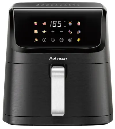 Friteuză Rohnson - Air Fryer R-2869, 1800W, 7 l, negru