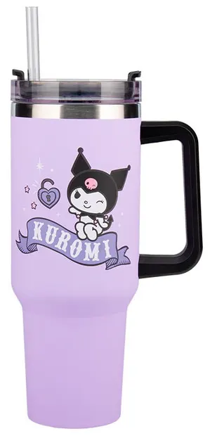 Cană de călătorie Paladone Animation: Sanrio - Kuromi, 900 ml