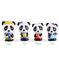 Set 4 figurine - Familia de Ursuleti Panda