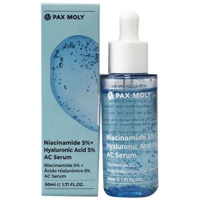 Serum cu 5% niacinamide + 5% acid hialuronic, 50ml, Pax Moly