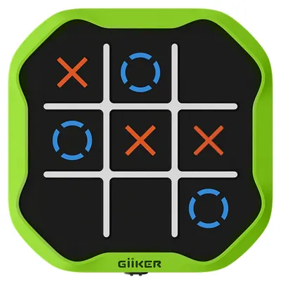 Joc electronic Giiker - Tic-Tac-Toe Bolt, verde