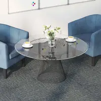vidaXL Placă de carpetă Gri Stâncă 50 x 50 cm 36 buc. PP și bitum