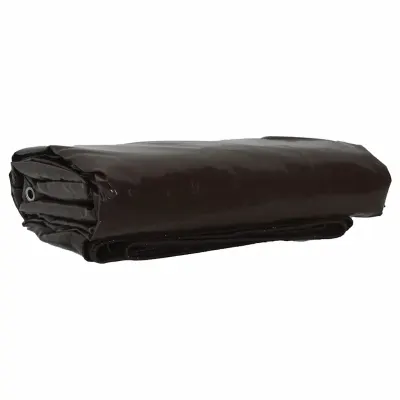 vidaXL Pânză 650g / m² Maro 1,5 x 2 m Pânză cu acoperire PVC