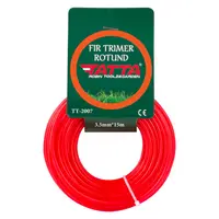 Fir patrat din nylon pentru trimmer TATTA TT-2007, grosime 3.5mm, lungime 15m Engros