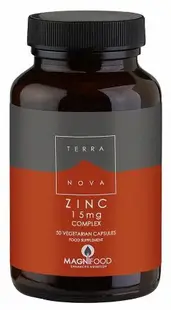 Zinc Complex, 15 mg, 50 capsule, Terra Nova
