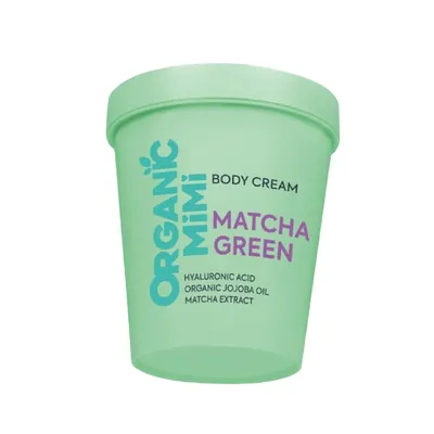 Crema de corp tonifianta Matcha Green, 200ml, Organic Mimi