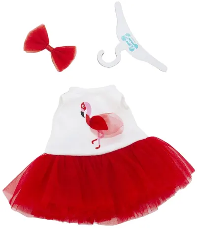 Orange Toys Lucky Doggy Set de îmbrăcăminte pentru păpuși Lucky Doggy - Love and Flamingos