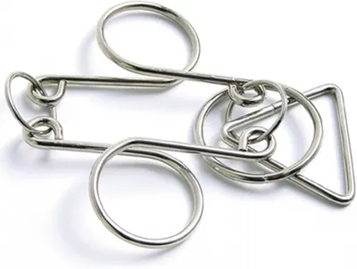 Puzzle de logica metalic Eureka - Racing Wire Puzzle # 04