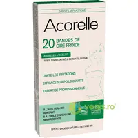 Benzi Depilatoare pentru Axila si Zona Inghinala cu Ceara Rece si Aloe Vera Bio 10x2buc