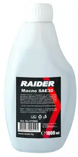 Ulei pentru motor în patru timpi Raider – SAE30, 1 l
