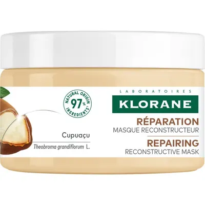 Klorane Cupuacu Mască pentru păr foarte uscat, 250 ml