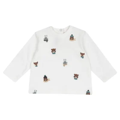 Bluza copii Chicco, alb, 00561-69MFCO