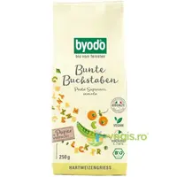 Paste Semola Litere Colorate pentru Copii Ecologice/Bio 250g