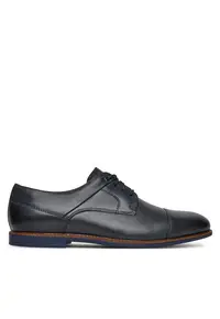 Pantofi piele naturala - bleumarin - Bleumarin