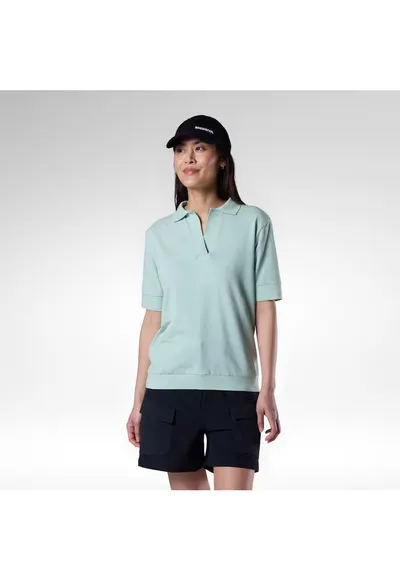 Tricou dama W PIQUE POLO - verde - Verde