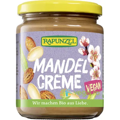 Crema de Migdale Vegana Ecologica/Bio 250g