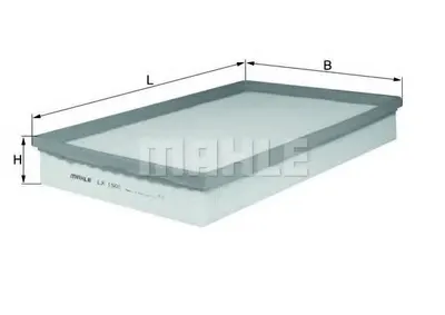 Filtru aer MAHLE ORIGINAL LX 1500