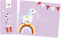 Carnețel cu 12 invitații pentru petrecere