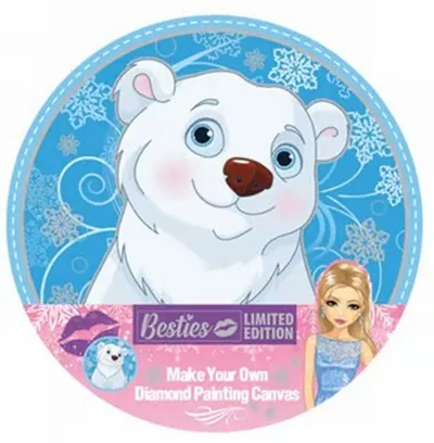 Set de pictat cu mărgele Moxy Besties - Urs