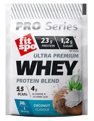 Pro Series Protein din zer, cocos, 30 g, FitSpo