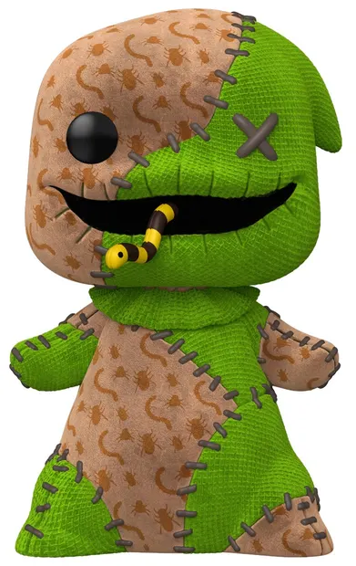 Figurină Funko POP! Disney: The Nightmare Before Christmas - Oogie Boogie Patchwork (Flocked) (Special Edition) #1634