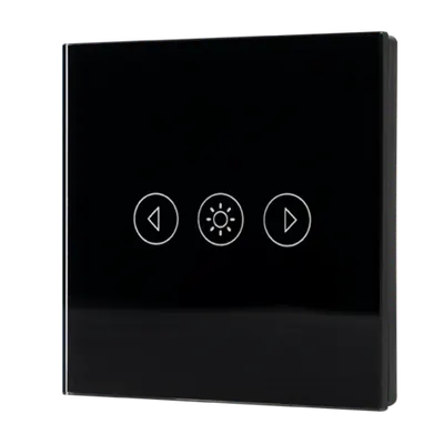 Wi-Fi Smart Touch Eu Dimmer Switch Black