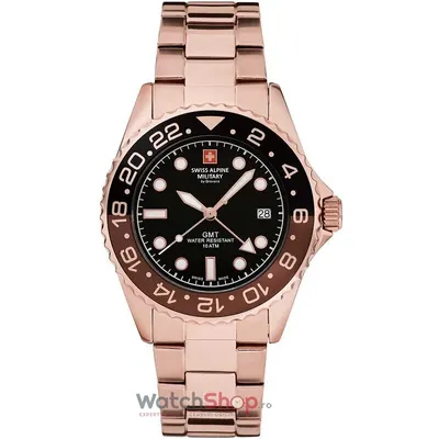 Ceas Swiss&nbsp;Alpine&nbsp;Military BY GROVANA 7052.1164 GMT Diver