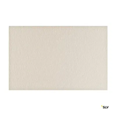 SOPRANA, plafonieră, CL-1, rotund, alb textil, E27