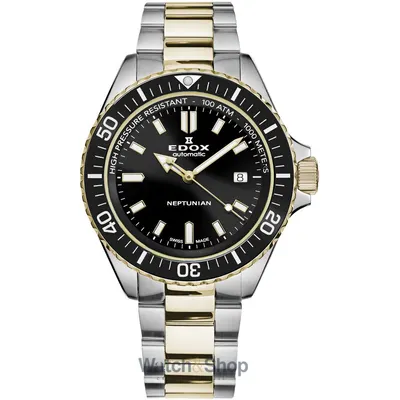 Ceas Edox Edox 80120-357JM-NID Neptunian Automatic Mens Watch 44mm 100ATM