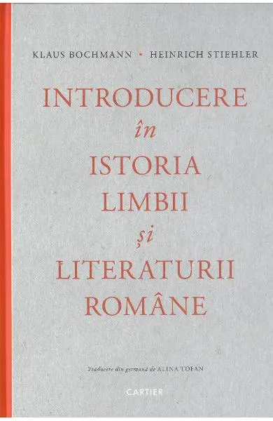 Introducere în istoria limbii și literaturii române