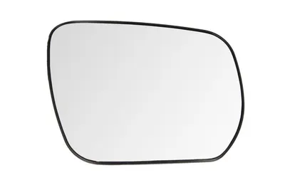 Sticla oglinda dreapta potrivit SUZUKI GRAND VITARA II, XL7 2005-2009 - incalzita, crom