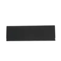Etui pentru ochelari negru cu textura croco
