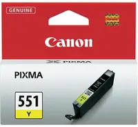 Cartuș de cerneală Canon - CLI-551 Y, pentru PIXMA IP 7250, Yellow