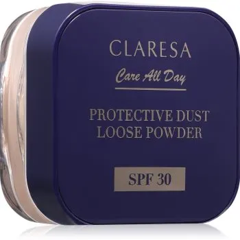 Claresa Care All Day Protective Dust Loose Powder pudră liberă pentru fixare SPF 30