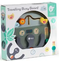 Tabla din lemn Classic World - Volan de masina cu activitati
