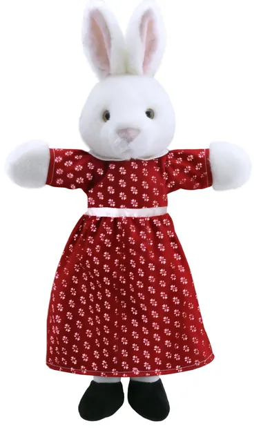 Papusa pentru teatru The Puppet Company - Dl. Iepure, 47 cm