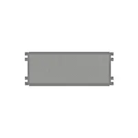 Perforated Mounting plate width 3/ 6 Modul heights