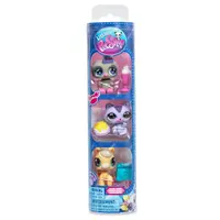 Set 3 figurine, Littlest Pet Shop, Miniatures Bobble, S4