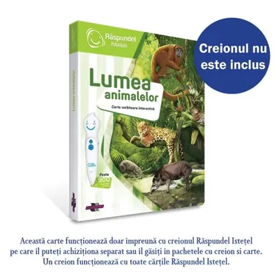 Raspundel Istetel carte Lumea animalelor