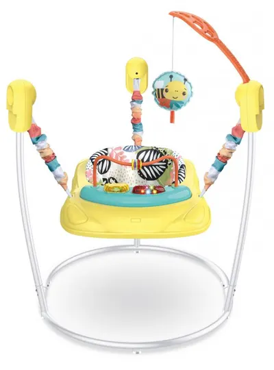 Centru de activități pentru copii Chipolino - Jumpy Car, galben