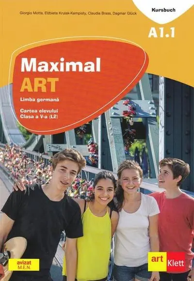 Maximal. Limba Germană. Clasa a V-a. Cartea elevului - Paperback brosat - Claudia Brass, Dagmar Glück, Giorgio Motta, Elżbieta Krulak-Kempisty