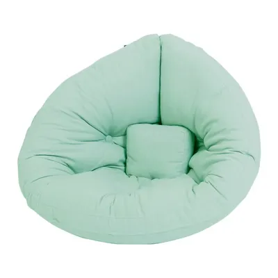 Fotoliu pentru copii verde de relaxare Mini Nido - Karup Design