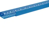 Canal cablu perforat cu capac 60x40, albastru