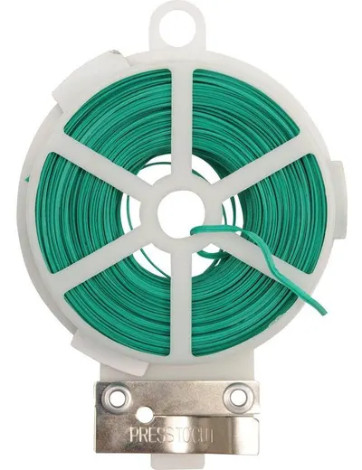 Sârmă de grădină Herly - Plat, 50 m, verde