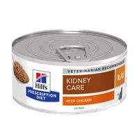 Conserva dietetica pentru pisici Hill s PD Kidney Care K D cu pui 156 gr