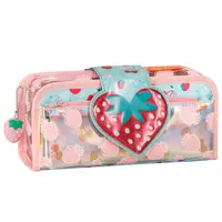 Penar tip etui, 1 fermoar, Fun Time 2 in 1, Strawberry Love, Tiger Family