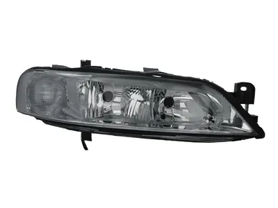 Far dreapta potrivit OPEL VECTRA B - (H7, reglaj electric, fundal cromat)