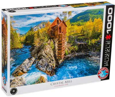 Puzzle Eurographics din 1000 de piese - Crystal Mill, Colorado, SUA